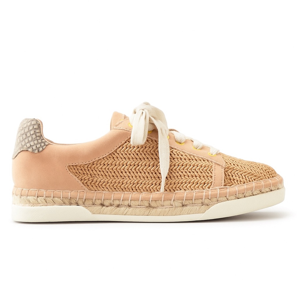 Dolce Vita Madox Natural Raffia Sneaker Women’s Size 8 - Picture 9 of 9